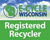 E cycle Wisconsin registered e waste recyclers